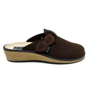 FIDELIO FELT CLOGS 51-351 Brown